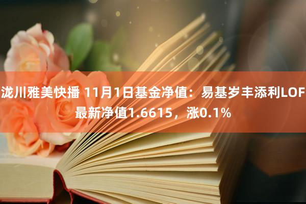 泷川雅美快播 11月1日基金净值：易基岁丰添利LOF最新净值1.6615，涨0.1%