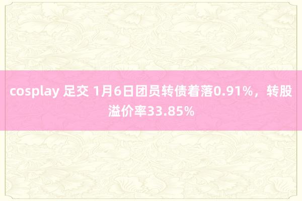 cosplay 足交 1月6日团员转债着落0.91%，转股溢