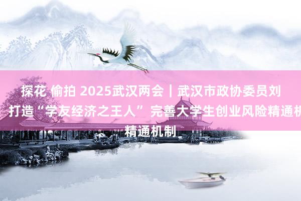 探花 偷拍 2025武汉两会｜武汉市政协委员刘萌：打造“学友